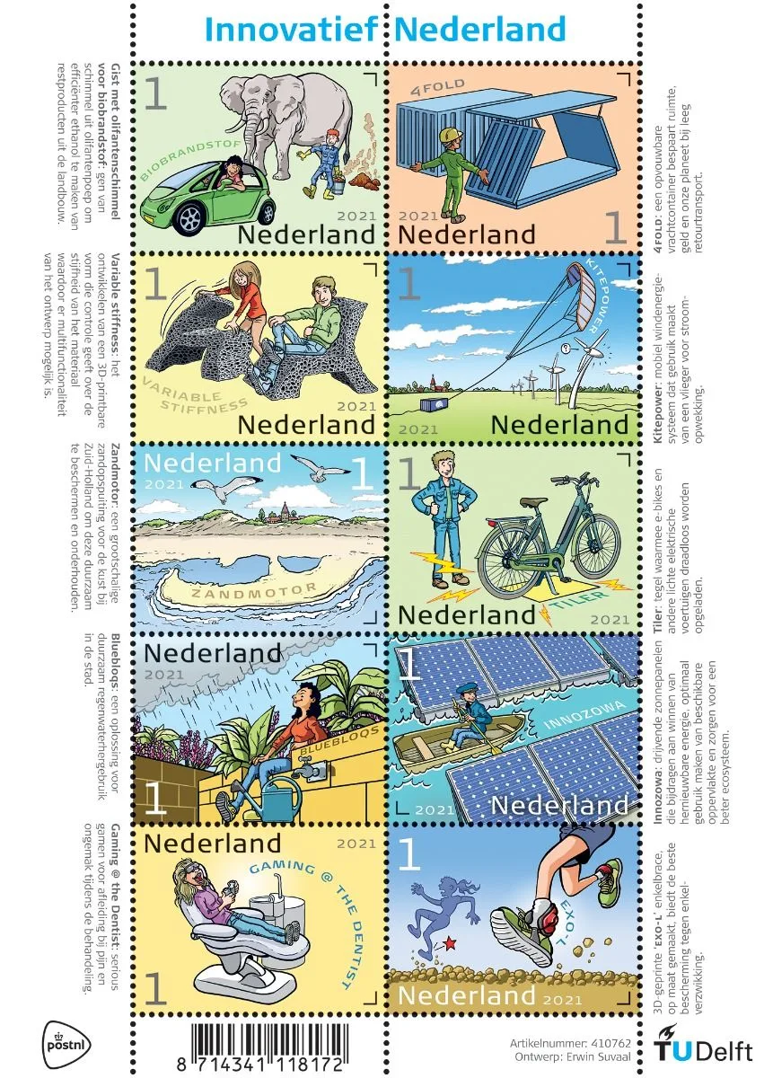 Niederlande 2021 Innovatives Niederlande Innovation V3949-3958 postfrisch