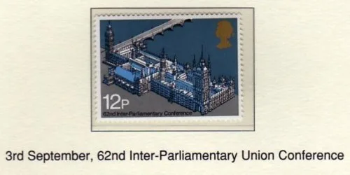 Great Britain 1975 Parliament postfris/mnh
