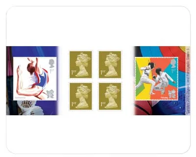 Great britain 2011 OLYMPICS 2012 LONDON PB 6 ZELFKLEVEND