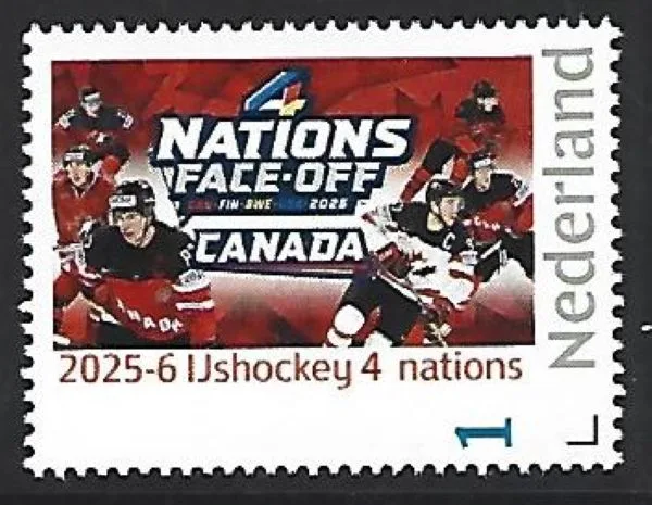 Nederland 2025-6 IJshockey Ice hockey: 4 nations postfris/mnh