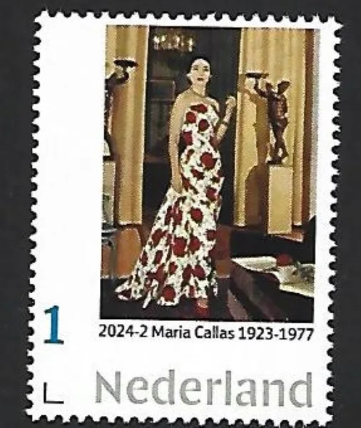 Netherlands 2024-2 Maria Callas 1923-1977 unmounted MNH