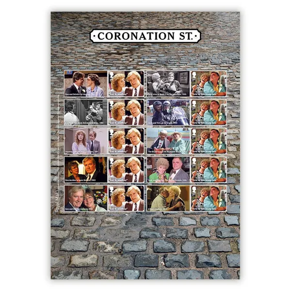 Gr. Britain 2020 Coronationstreet Smilervel postfris/mnh