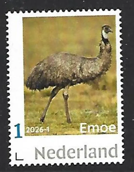 Netherlands 2026-1 Bird: Emu MNH