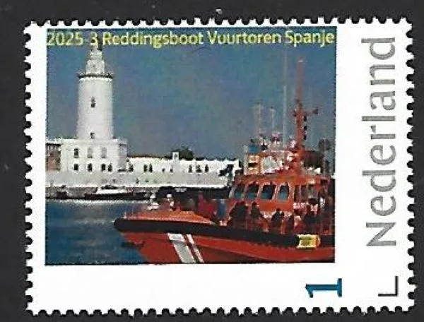 Netherlands 2025-3 Rescue Lifeboat: Lifeboat Spain MNH