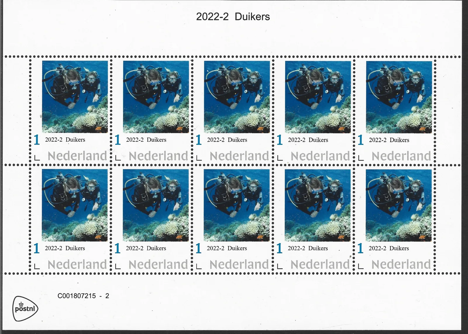 Pays-Bas 2022-2 Divers feuillet neuf/nh