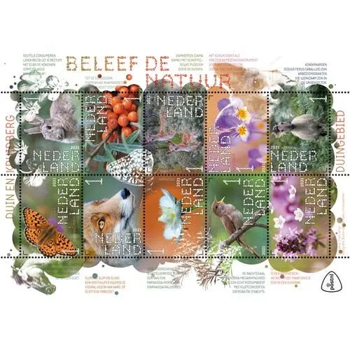 Pays-Bas 2021 Profitez de la Nature Duin et Kruidberg V3929-3938 neufs