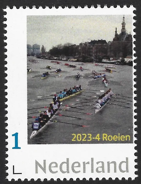 Netherlands 2023-4 Rowing: on the Amstel MNH