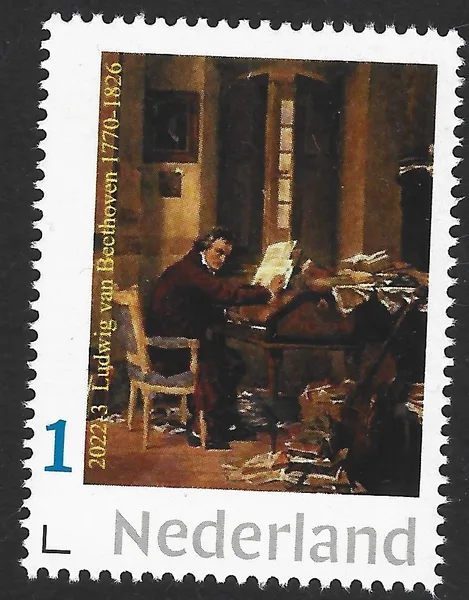 Netherlands 2022-3 Ludwig van Beethoven 1770-1826 piano Celestien MNH