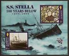 1999 Shipwreck SS Stella - shipwreck SS Stella block/souvenir sheet MNH