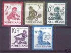 Nederland 563-567 Kinderzegels 1950 postfris/mnh