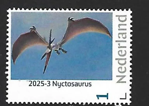 Netherlands 2025-3 Prehistory Prehistoric: Nyctosaurus MNH
