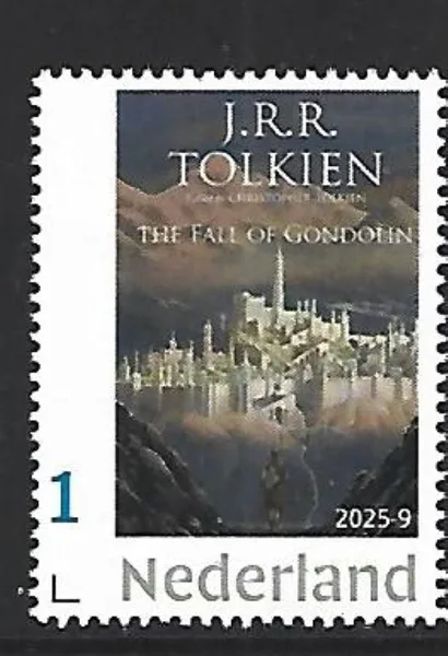 Nederland 2025-9 JRR Tolkien: Fall of Gondolin postfris/mnh