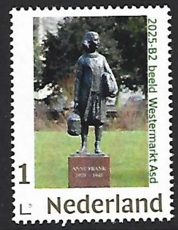 Netherlands 2025-B2 Anne Frank: Statue Merwedeplein Amsterdam MNH