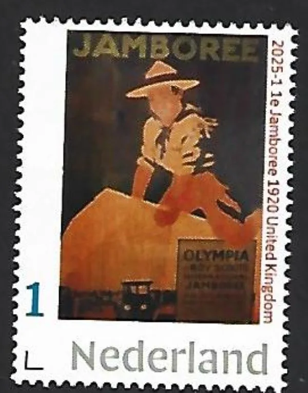 Nederland 2025-1 1e World Jamboree 1920 Kensington GBR postfris/mnh