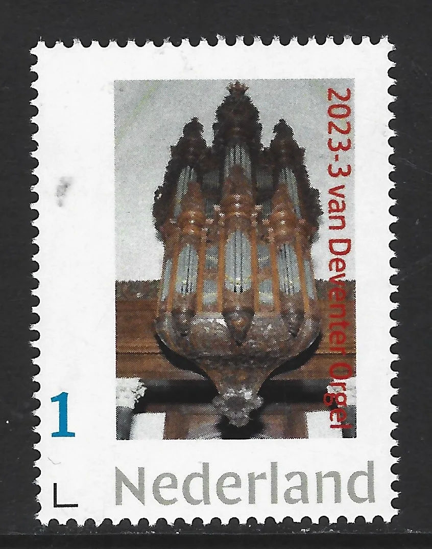 Niederlande 2023-3 Orgel: die van Deventer-Orgel Große Kirche Nijkerk postfrisch/mnh