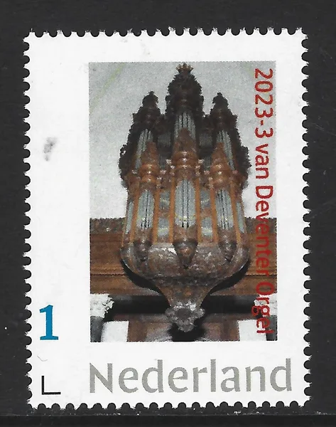 Netherlands 2023-3 Organ: the van Deventer organ Grote Kerk Nijkerk MNH