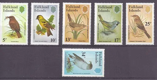 357-362 Falkland 1982 Birds MNH