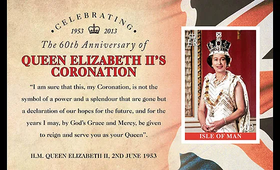 Isle of Man 2013 Coronation Queen Elisabeth sheet/souvenir sheet unused/MNH