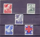 203-207 Rode Kruis 1927 gestempeld