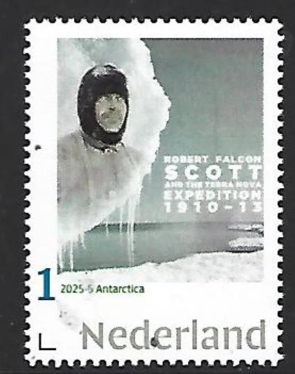 Nederland 2025-5 Robert F Scott Antarctica postfris/mnh