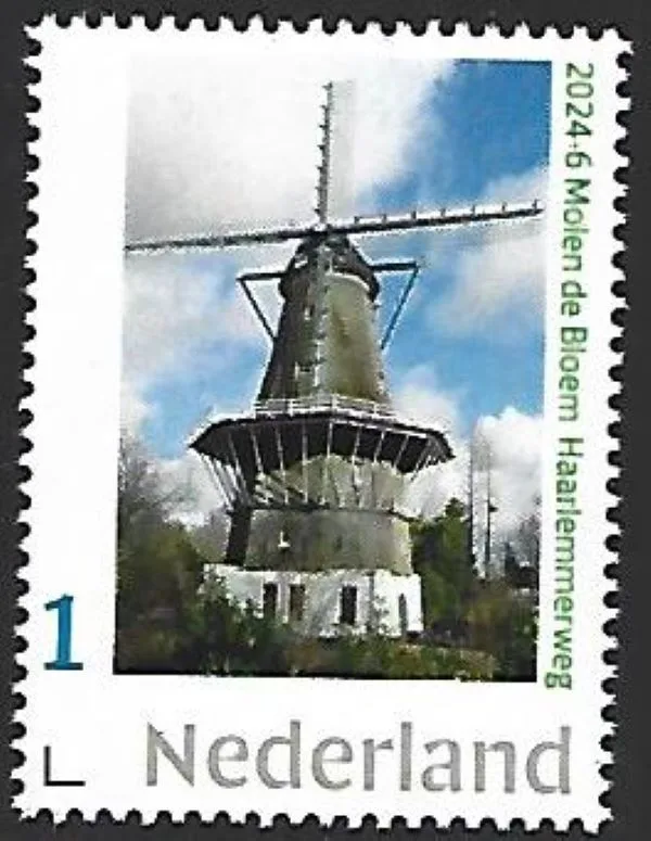 Pays-Bas 2024-6 Moulin De Bloem Amsterdam neuf/mnh