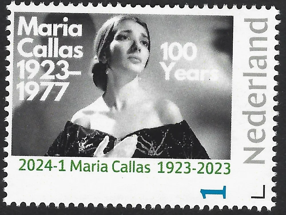 Pays-Bas 2024-1 Maria Callas neuf/mnh