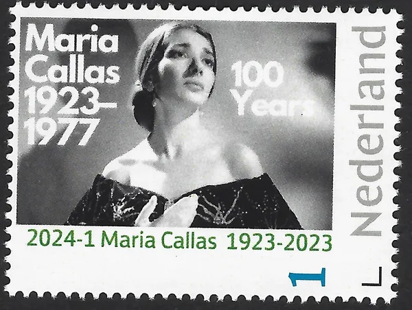 Netherlands 2024-1 Maria Callas MNH