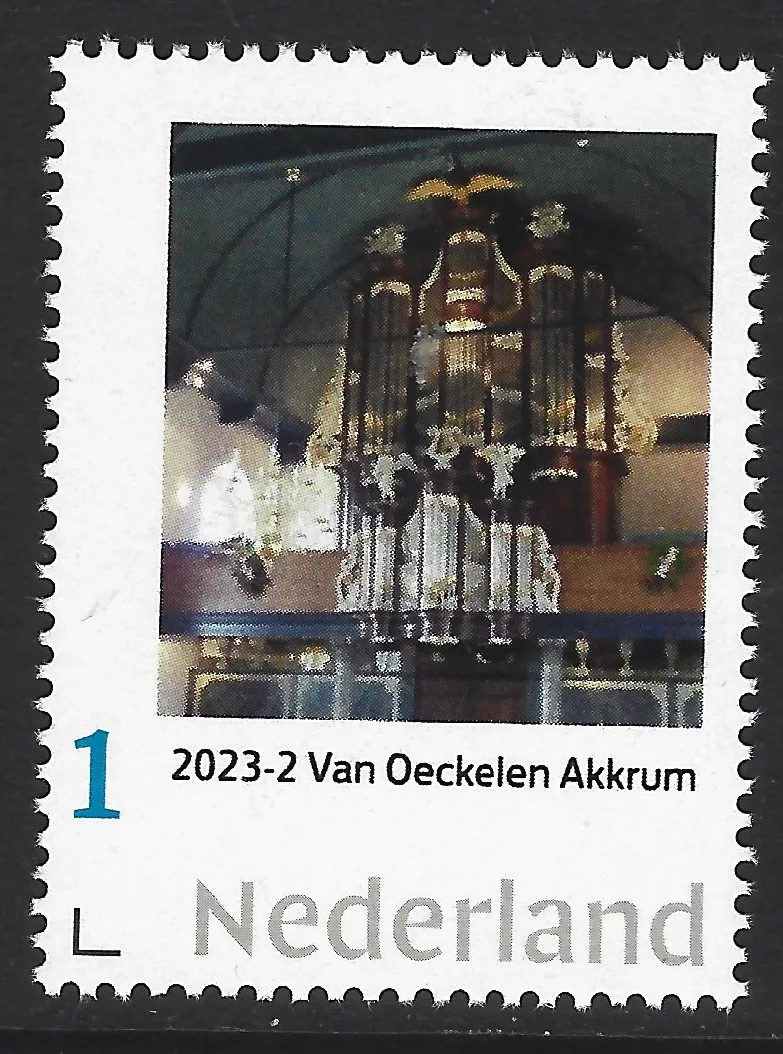Niederlande 2023-2 Orgel: van Oeckelen Akkrum postfrisch/ungebraucht