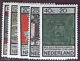 Netherlands 859-863 Summer Stamps, Literature 1966 MNH