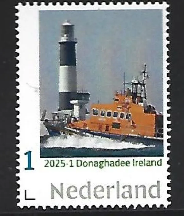 Nederland 2025-1 Reddingsboot Donaghadee ireland lifeboat postfris/mnh