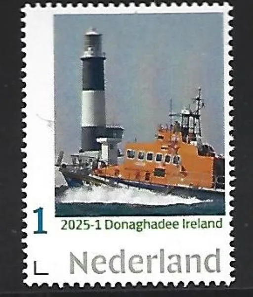Netherlands 2025-1 Lifeboat Donaghadee Ireland unused/MNH