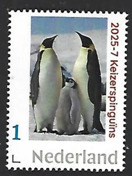 Netherlands 2025-7 Penguins SnowHill Island Antarctica MNH