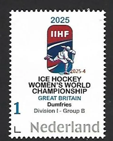Nederland 2025-4 IJshockey Ice hockey postfris/mnh