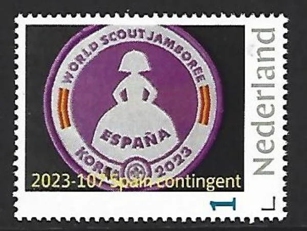 Pays-Bas 2023-107 Jamboree Scouting SeaManGeum neuf/mnh