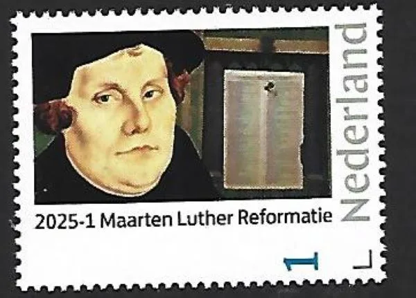 Nederland 2025-1 Reformation Maarten Luther postfris/mnh