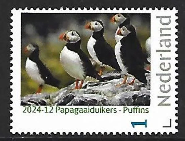 Nederland 2022-12 Papegaaiduikeres - Puffins postfris/mnh