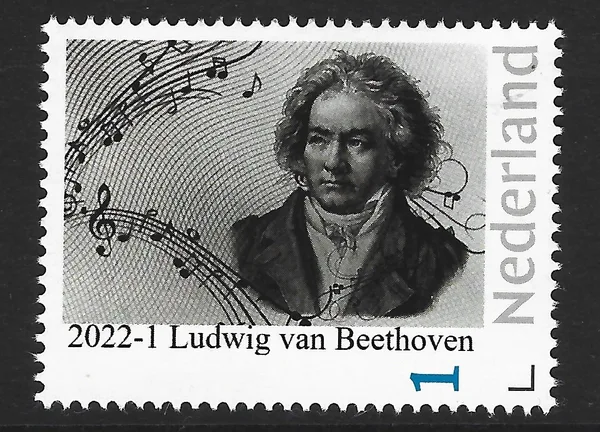 Netherlands 2022-1 Ludwig van Beethoven MNH