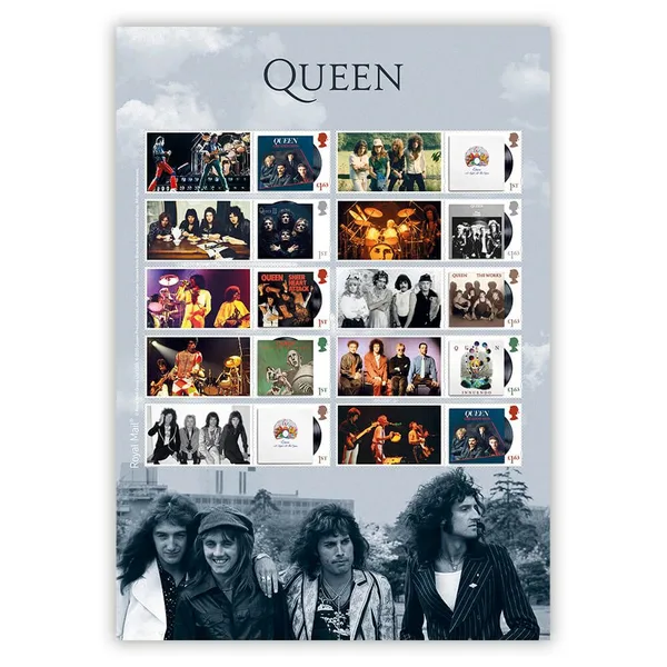 Gr. Britain 2020 Queen music The albums Collectorsheet postfris/mnh