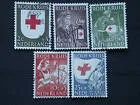 607-611 Rode Kruiszegels - Red Cross1953 gestempeld