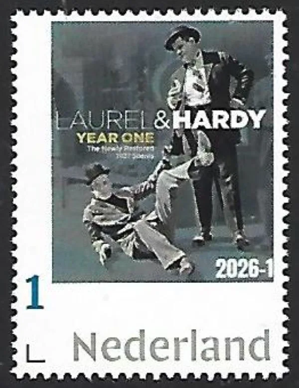 Netherlands 2026-1 Laurel & Hardy 1927 Silent movies year one
