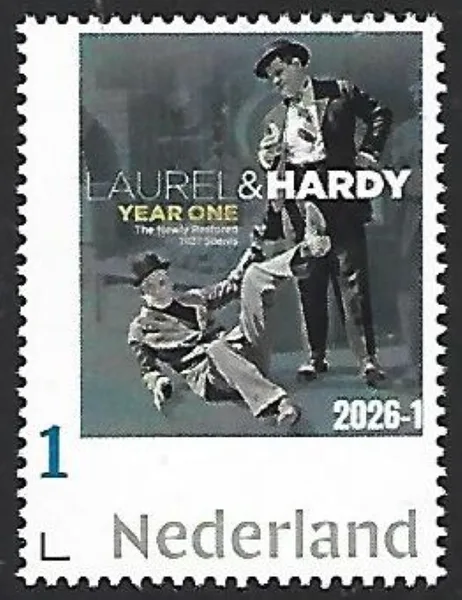 Netherlands 2026-1 Laurel & Hardy 1927 Silent movies year one