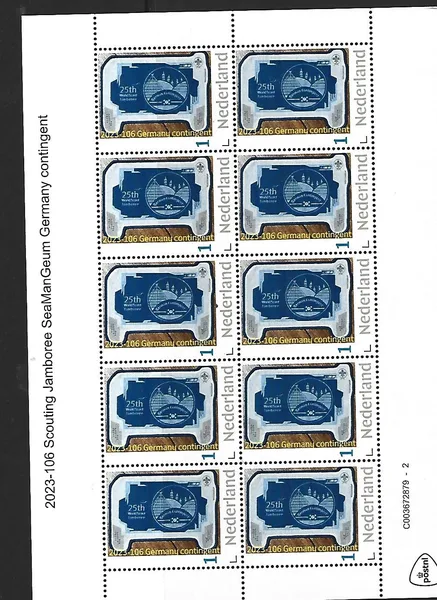 2023-106 Scouting Jamboree SeaManGeum Germany sheetlet MNH
