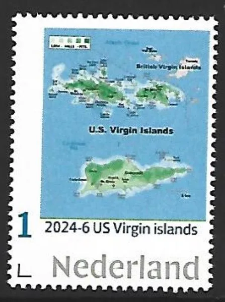 Netherlands 2024-6 Islands: US Virgin Islands MNH
