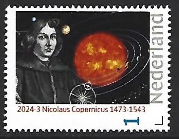 Nederland 2024-3 Nicolaus Copernicus 1453-1543 postfris/mnh24