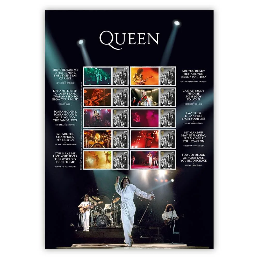 Gr. Britain 2020 Queen music smilervel neuf/mnh