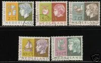 612-616 Child Stamps 1953 used