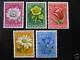 Netherlands 583-587 Summer stamps flowers 1952 MNH