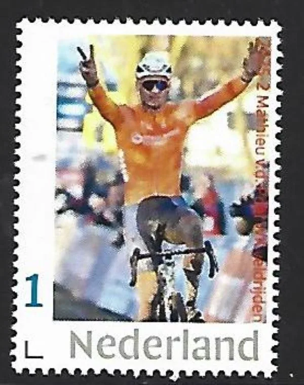 Nederland 2025-1 Matthieu vd Poel WC Cyclocross postfris/mnh