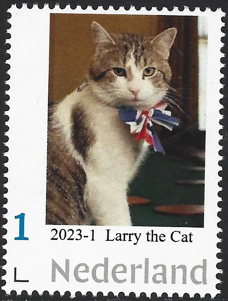Pays-Bas 2023-1 Chats : Larry the Cat du n° 10 neuf/mnh