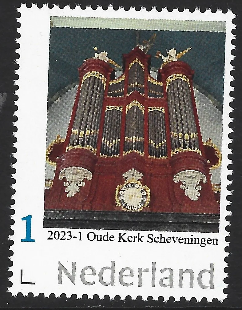 Pays-Bas 2023-1 Orgue Vieille église Scheveningen neuf/mnh
